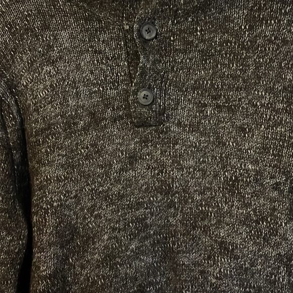 Men’s alpaca and wool blend classic cozy winter staple sweater size large - Picture 4 of 7